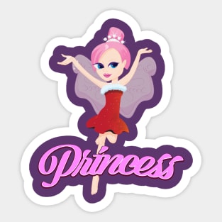 Princess Angel Sticker